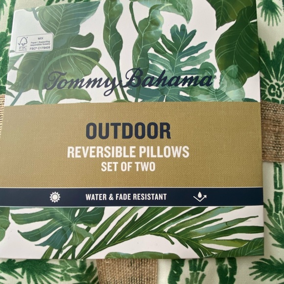 Tommy Bahama pillows - Picture 3 of 7